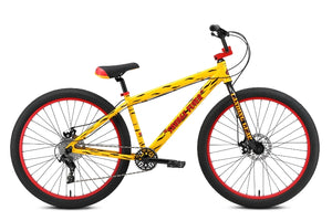 SE Bikes Bikes Yellow SE Bikes Savage Flyer 27.5" BMX Bike Yellow