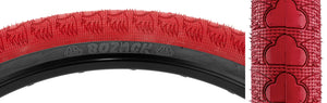 SE Bikes Components Red/Black SE Bikes Bozack 24" BMX Tire