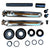 Sgvbicycles cranksets 175mm / Chrome Hawkeye Bmx Crankset 19mm Chrome 3-piece Cranks W/BB Sets