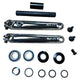 Sgvbicycles cranksets 175mm / Chrome Hawkeye Bmx Crankset 19mm Matte Black