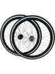 Sgvbicycles Wheels 700x25c / Matte Black Durock 45MM Wheelset Matte Black
