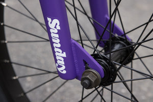 Sunday Bikes Matte Grape Soda / 20.75" Sunday Forecaster Bmx Bike (20.75" Toptube) (Matte Grape Soda) (Freecoaster)