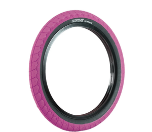 Sunday Components 20X2.40 / Pink / Black Sunday Current V2 Tires - 20"