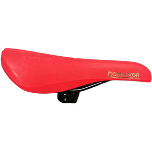 Viscount Components Red Viscount Dominator BMX Seat Red Old School BMX Bicycle Seat