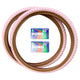 Wanda Components 20 x 1.75" / Light Pink/Gum Wanda Comp III BMX Tires 20 x 1.75"