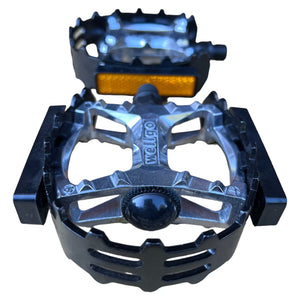 wellgo bike pedals Wellgo Bear Trap-alloy Cage Pedals -1/2-L/B Black