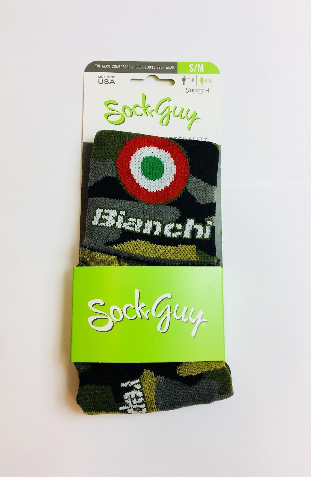 bianchi bicycle accessories Bianchi Camo Bullseye Socks - 3" Cuff