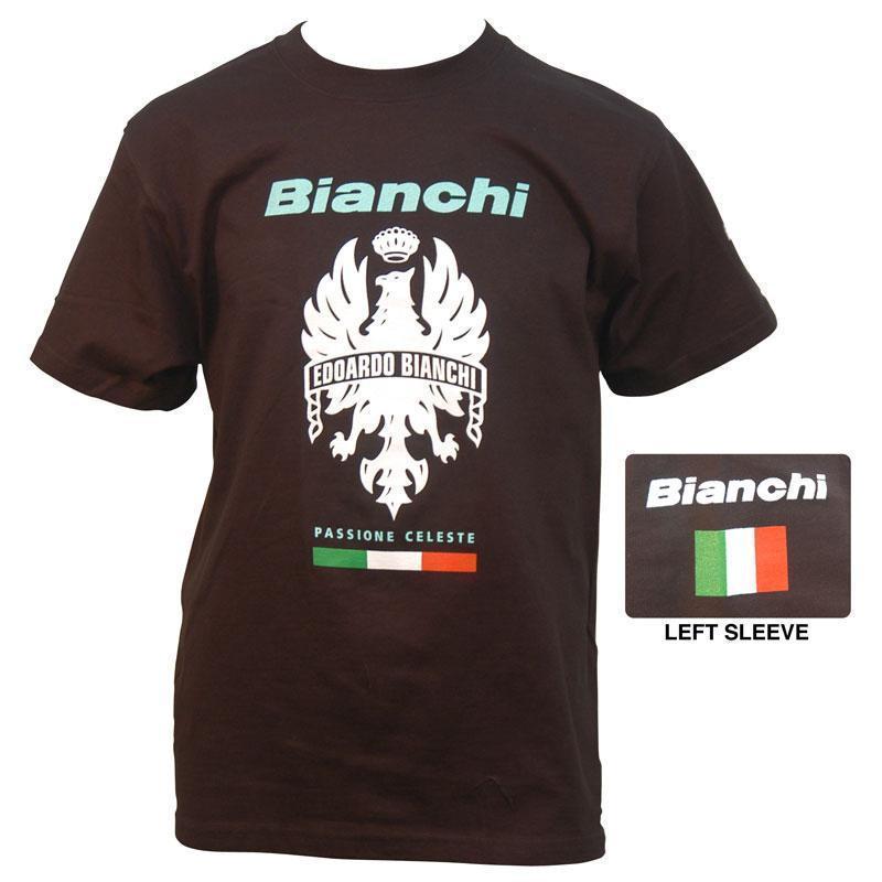 bianchi bicycle apparel Bianchi Oltre Black Tee Shirt
