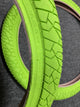 Deli Components Deli 20" X 1.95" BMX Tires Lime Green