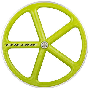 Encore Wheels Wheels Lime Green / 700c Encore Rear Track Wheel