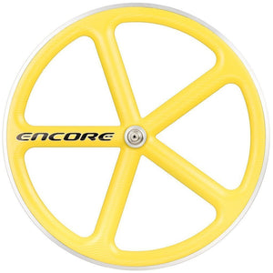 Encore Wheels Wheels Yellow / 700c Encore Rear Track Wheel