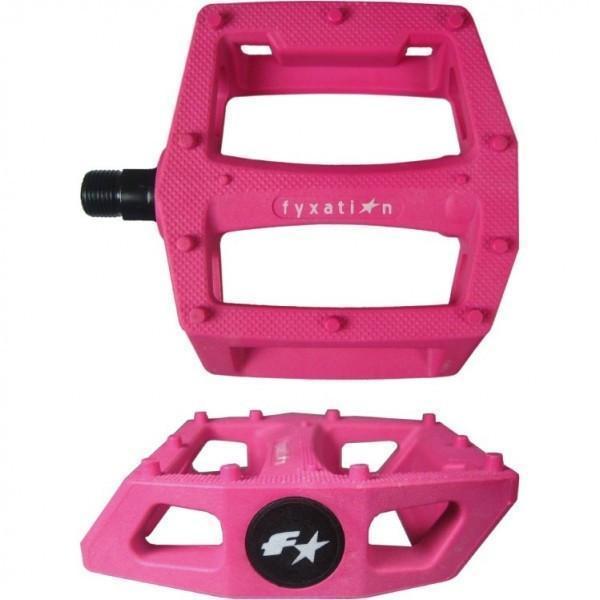 pink mtb pedals Fyxation Gates Pedals MTB XC DH BMX – SGV Bicycles