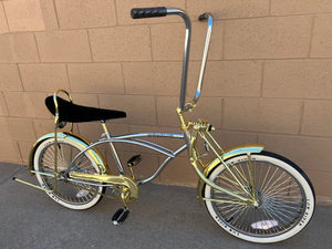 Lowrider bmx bike 20" Lowrider Chrome/Gold Complete Bike