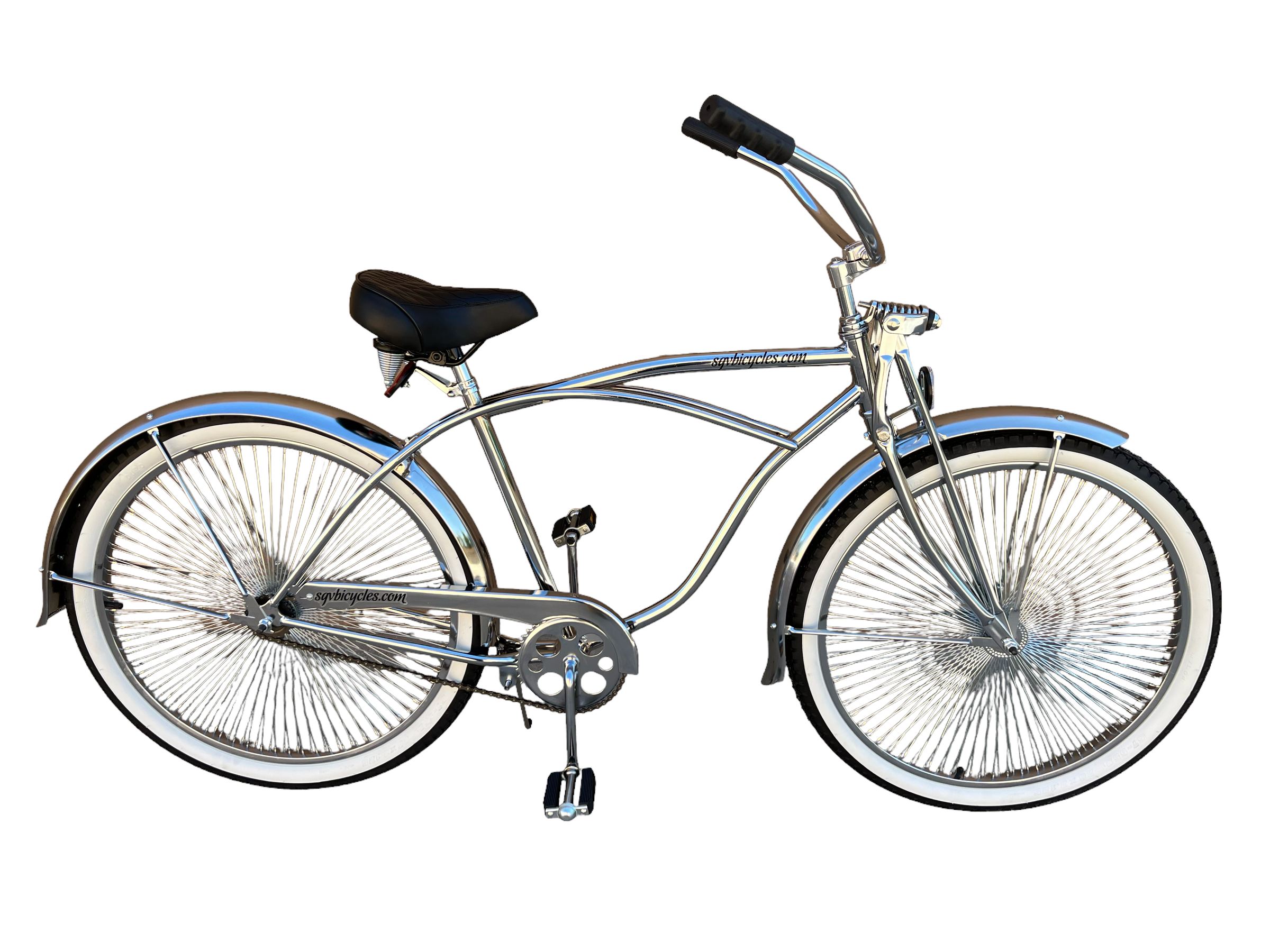 Chrome cruiser bike hotsell