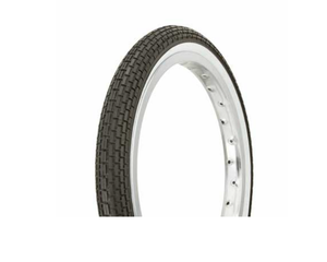 Lowrider Components 16x1.75 / Black/White Duro 20" x 1.75" Black White Side Wall Tire