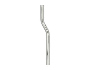 Lowrider Components 22.2mm / Chrome Old School Snake Bmx Seat Post 22.2mm, 25.4mm, 27.2 Outer Diameter 350mm