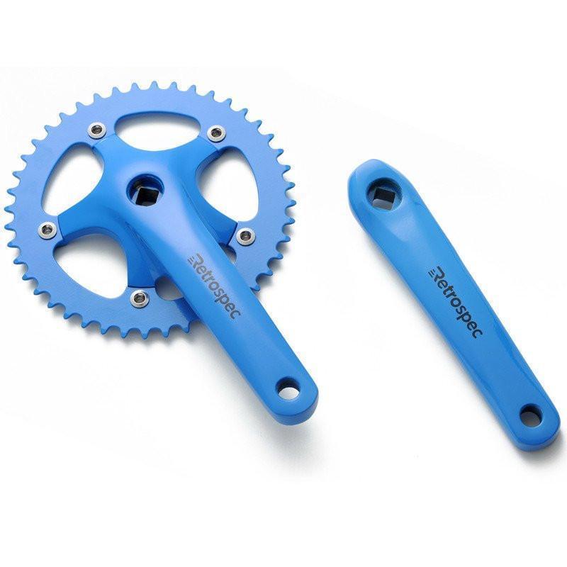 fixed gear chainring Retrospec Mantra Fixed-Gear/Single-Speed Crankset – SGV Bicycles