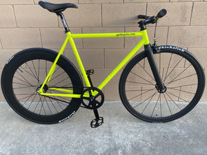 SGV Bicycles Bikes 55cm Sgvbicycles 4130 Chromoly Track Bike 55cm Neon Yellow