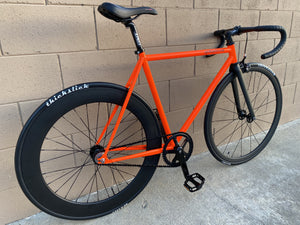 SGV Bicycles Bikes 55cm Sgvbicycles 4130 Chromoly Track Bike 55cm Orange Dropbar