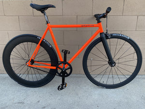 SGV Bicycles  Sgvbicycles 4130 Chromoly Track Bike 55cm Orange