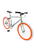 Sgvbicycles Bikes 42cm / Chrome / Orange / White Sgvbicycles Custom Fixed Gear Single Speed Bike Chrome Orange
