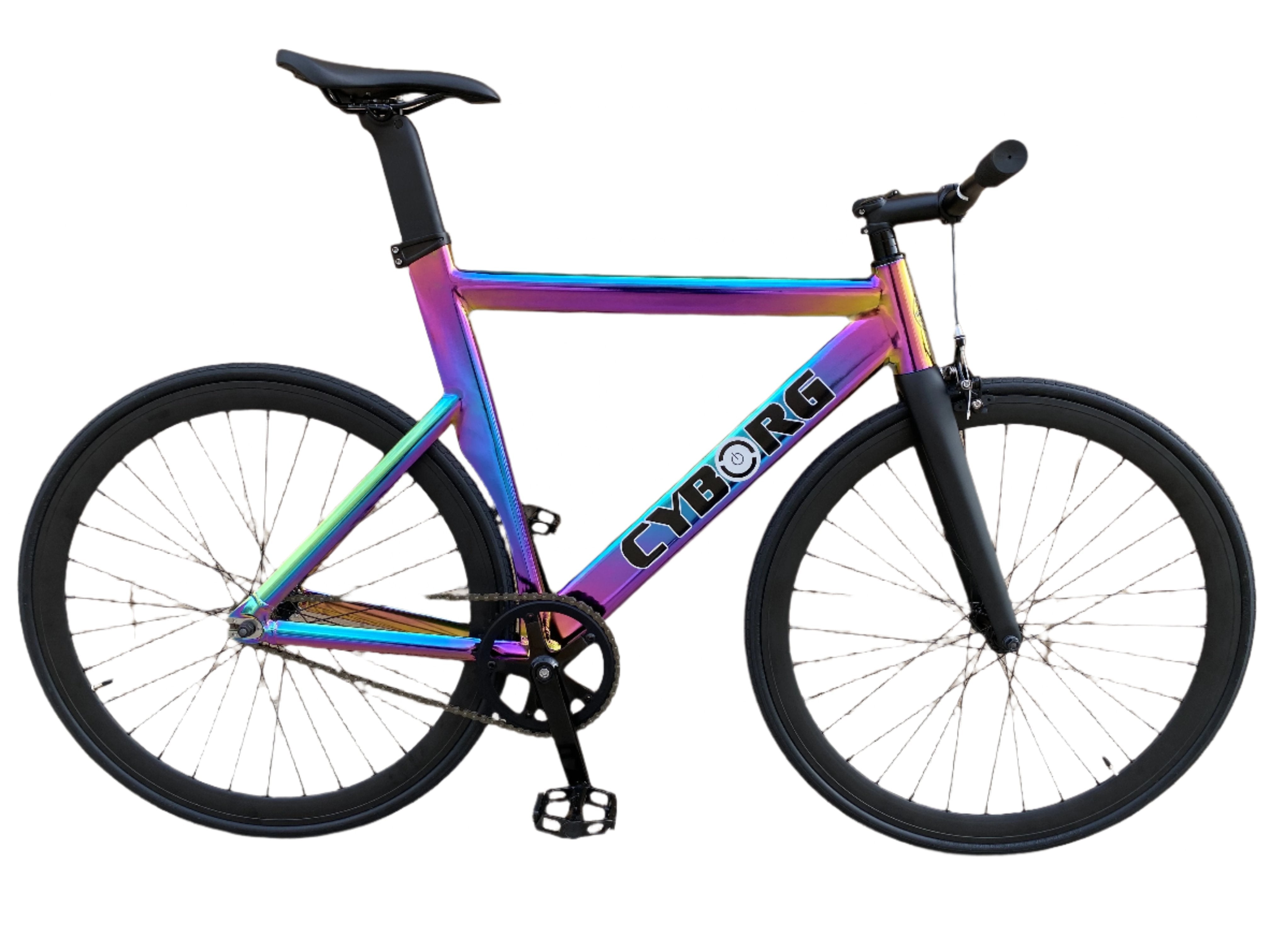 urban bike speed Cyborg Urban Single Speed Track Bike