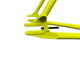 Sgvbicycles Bikes 55cm Sgvbicycles 4130 Chromoly Track Frame 55cm Neon Yellow