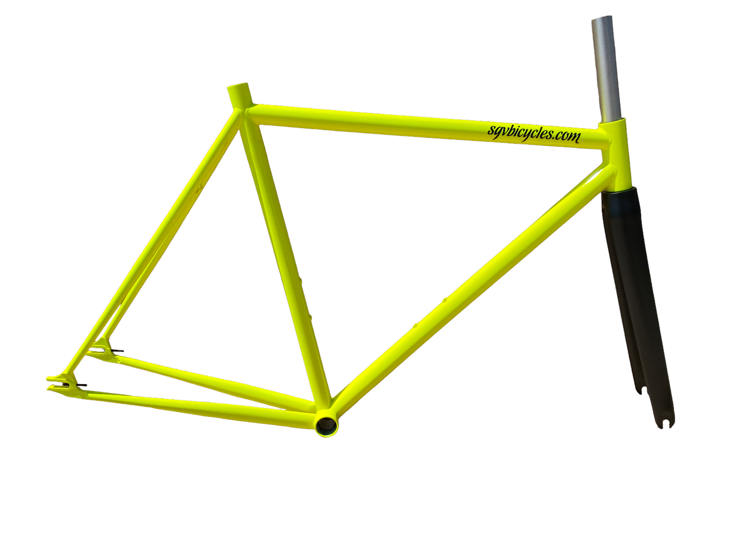 Sgvbicycles 4130 Chromoly Track Frameset 55cm Neon Yellow Sgvbicycles 4130 Chromoly Track Frameset 55cm Neon Yellow