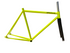 Sgvbicycles 4130 Chromoly Track Frameset 55cm Neon Yellow