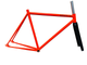 Sgvbicycles Bikes 55cm Sgvbicycles 4130 Chromoly Track Frameset 55cm Neon Orange