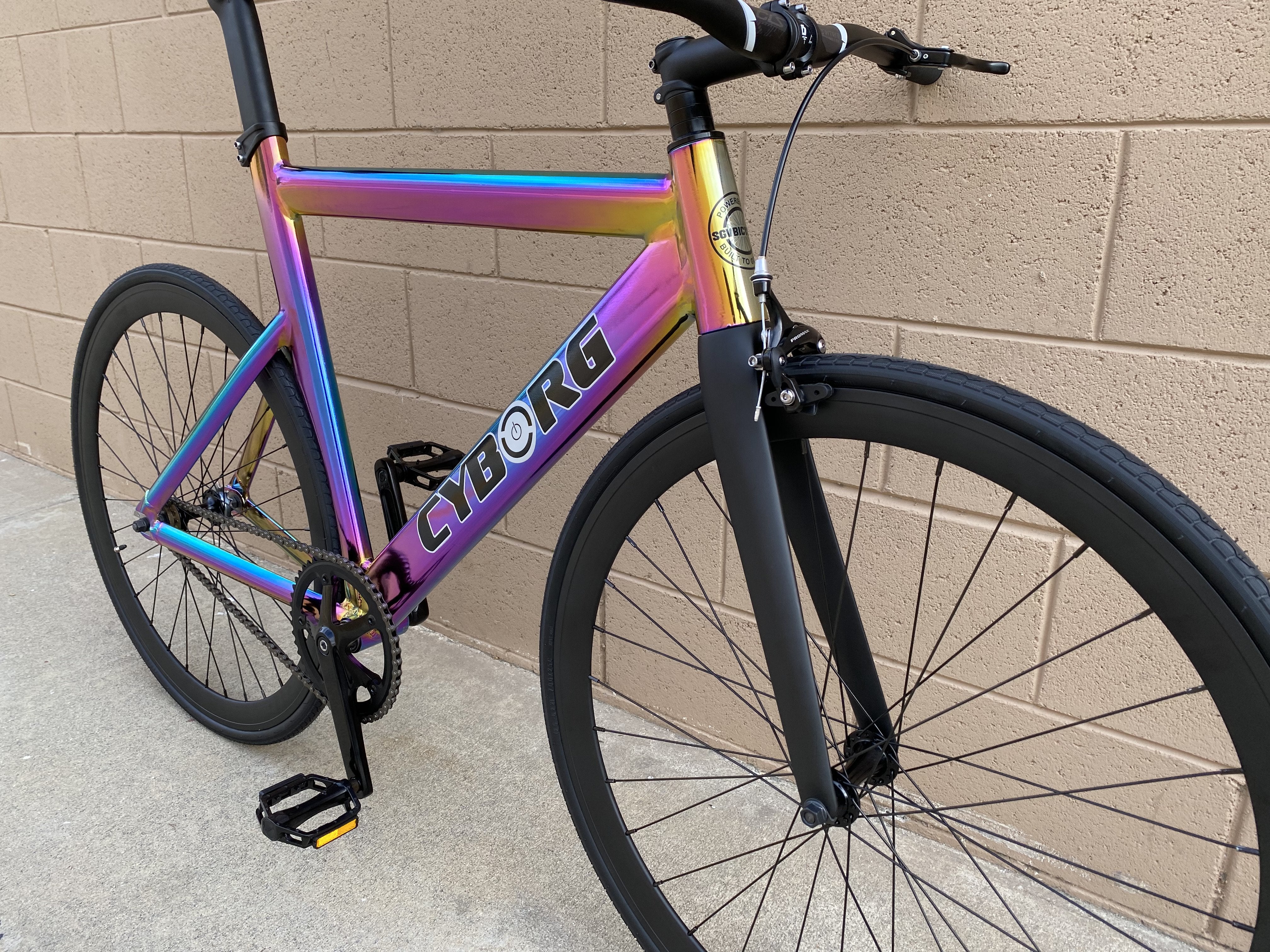 rsg citybike Cyborg Urban Single Speed Track Bike