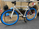 Sgvbicycles Bikes Sgvbicycles Irez Fixie Single Speed Bike White Blue