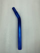 Sgvbicycles Components 25.4mm / Blue Old school BMX bicycle 310mm Lay- Back seat post fluted 25.4mm