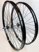 SgvBicycles Wheels 24" Fits 24"x1.75" ~ 2.50" / Black BMX 24 x 1.75" Bicycle Front & Rear Wheel set Double Walls Sealed Bearing