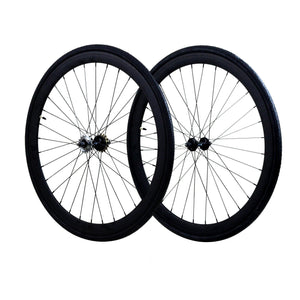 Sgvbicycles Wheels Black / 700c Durock Single Speed Fixie Flip-Flop Track Wheelset