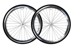 Sgvbicycles Wheels Chrome / 700c Durock Single Speed Fixie Flip-Flop Track Wheelset
