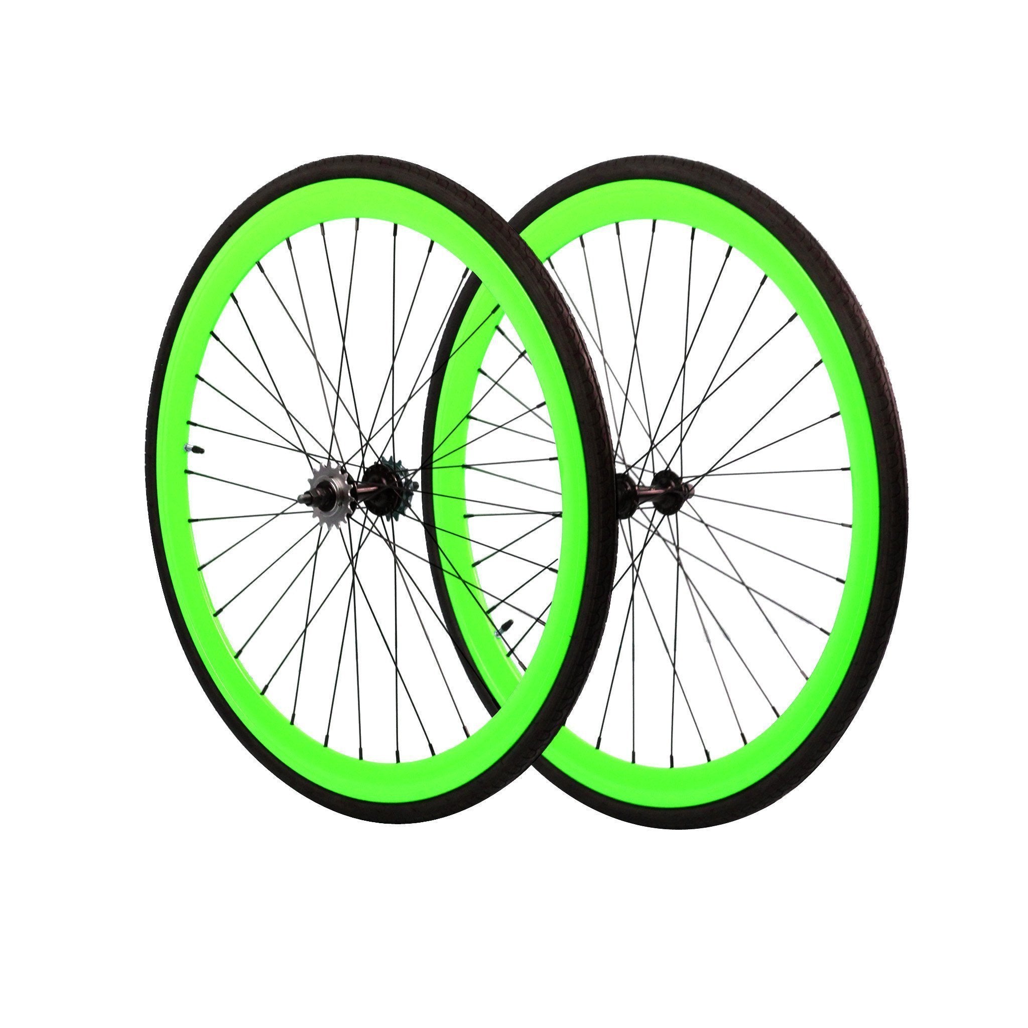 fixed gear bicycle wheels Durock Fixie Flip-Flop Track Wheelset