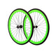 Sgvbicycles Wheels Lime Green / 700c Durock Single Speed Fixie Flip-Flop Track Wheelset