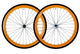 Sgvbicycles Wheels Orange / 700c Durock Single Speed Fixie Flip-Flop Track Wheelset