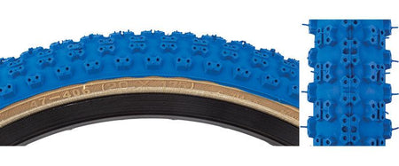 Pneu BMX Sunlite Comp III 20x2.125 - Bleu/Tan Fil (Neuf)