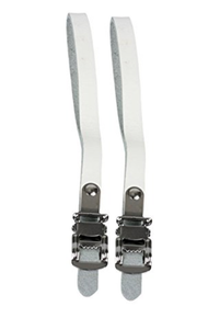 SunLite Components White Toe Straps Rd Leather