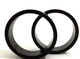 Uno Components 1 1/8 inch Black Aluminum Threadless Headset Spacer Spacers 10mm