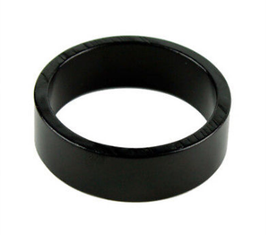 Uno Components Black 1 inch Black Aluminum Threadless Headset Spacer Spacers 10mm