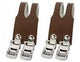 Uno Components Brown Double Leather Straps