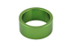 Uno Components Green 1 inch Black Aluminum Threadless Headset Spacer Spacers 10mm