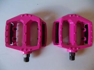 Uno Components Pink Alloy 9/16 Pedals