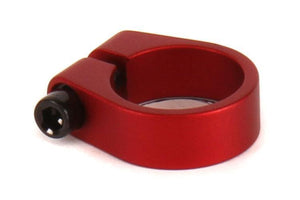 Uno Components Red Seatpost Clamps For 27.2mm Seatpost