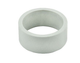 Uno Components White 1 1/8 inch Black Aluminum Threadless Headset Spacer Spacers 10mm