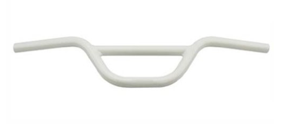 fixed gear bmx bars Bmx 4" Handlebars, White / 22.2mm