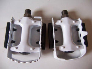 Uno Components White Alloy 9/16 Road Pedals